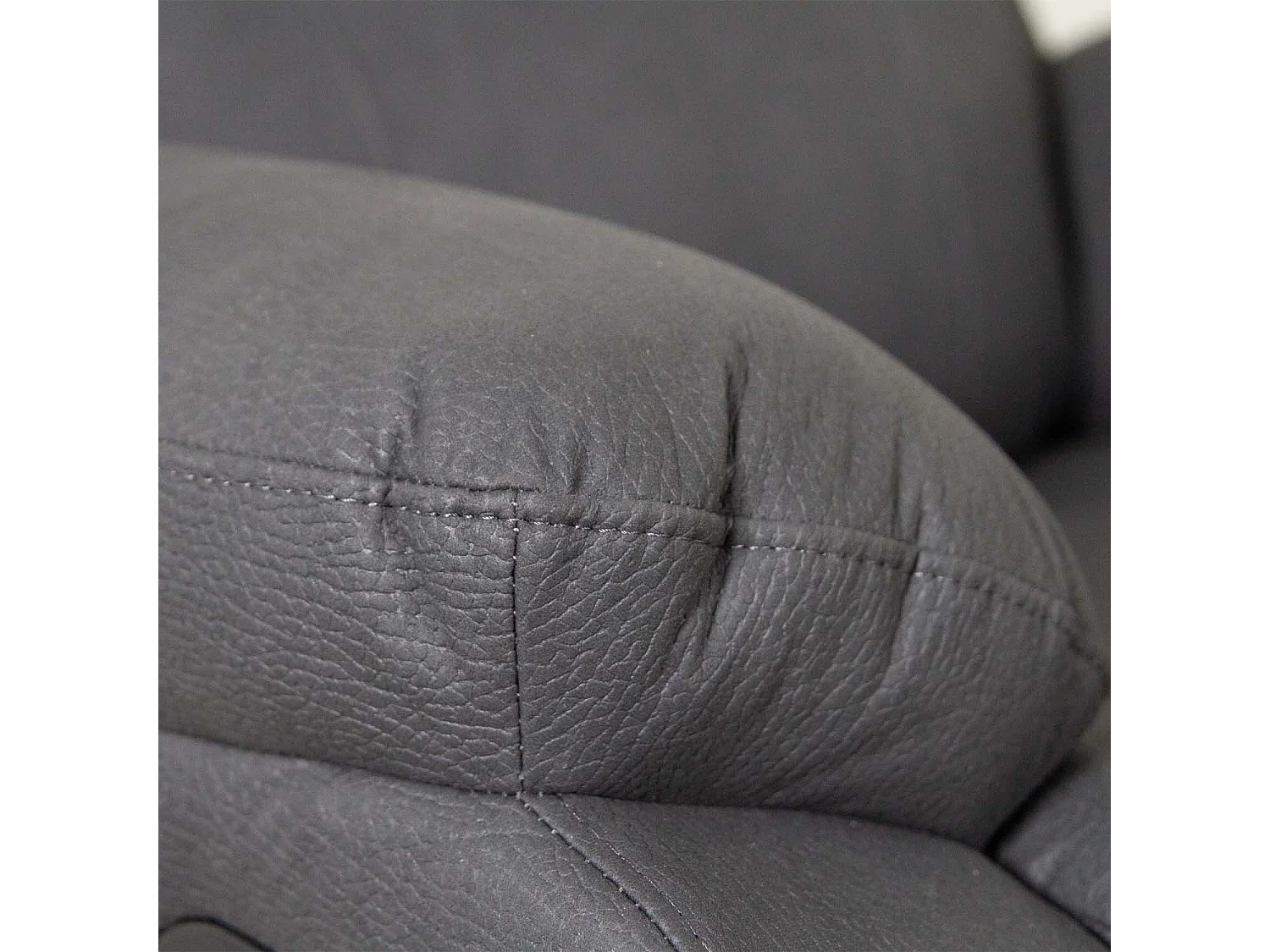 Alaska Grey Fabric 3 Seater & 2 Recliner Chairs