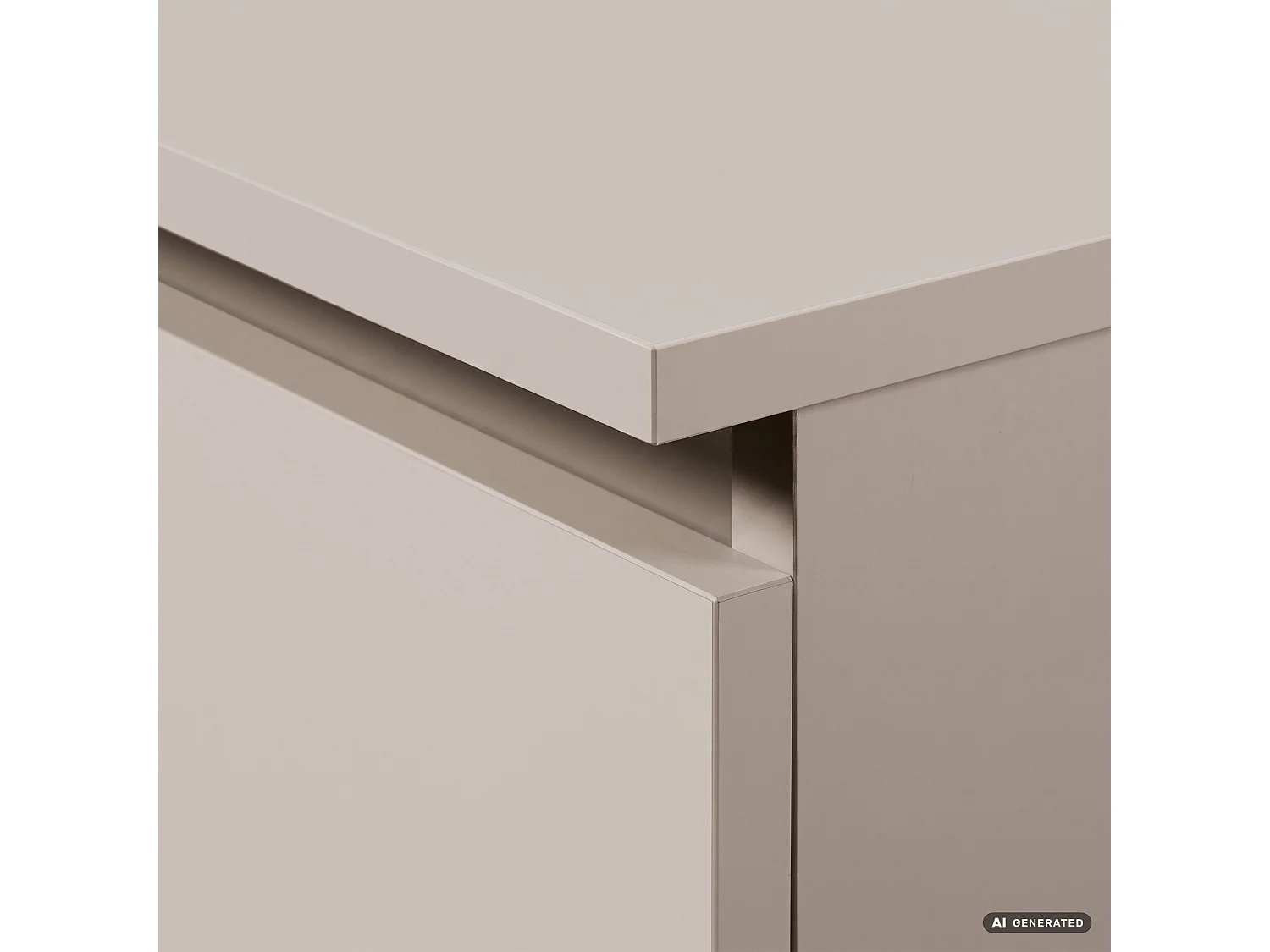 Kledingkast S90 Kasjmier 90 cm met spiegel 2 deuren 2 lades kleur Kasjmier mat 4 planken 90x51x180 cm