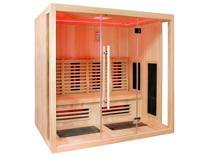Sauna Infrarouge Boreal® 200 à Spectre Complet - 200x135x200