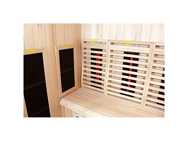 Sauna Infrarouge Boreal® 200 à Spectre Complet - 200x135x200