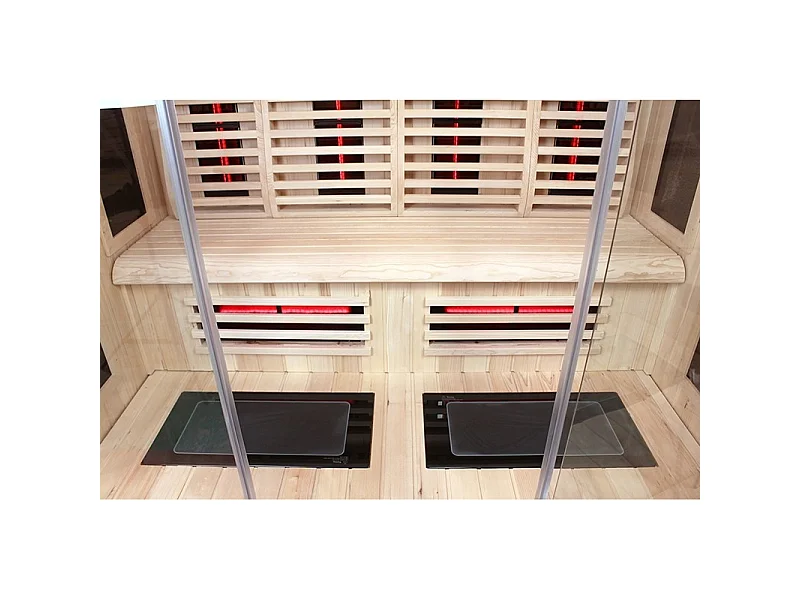 Sauna Infrarouge Boreal® 200 à Spectre Complet - 200x135x200