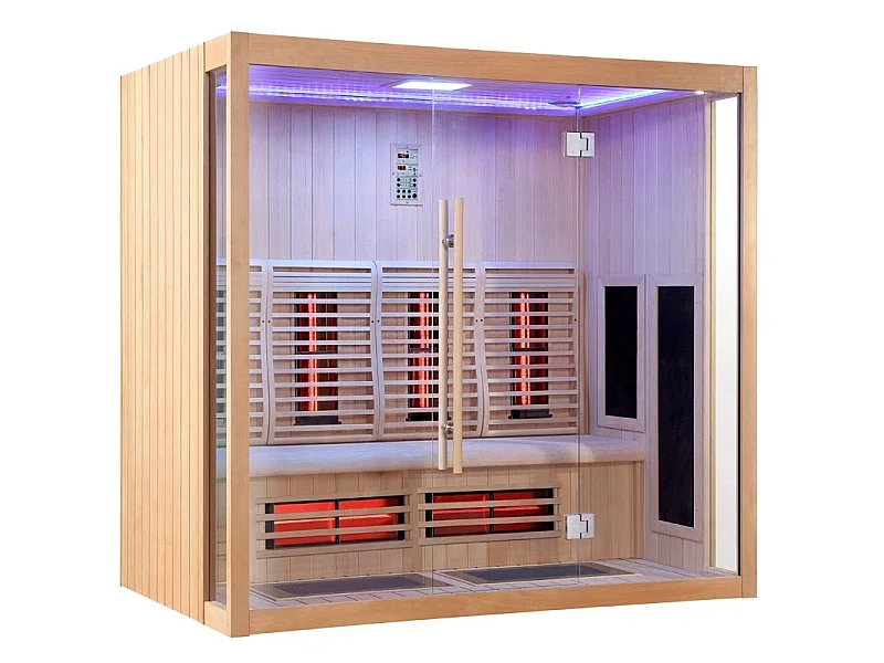 Sauna Infrarouge Boreal® 200 à Spectre Complet - 200x135x200