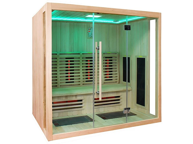 Sauna Infrarouge Boreal® 200 à Spectre Complet - 200x135x200