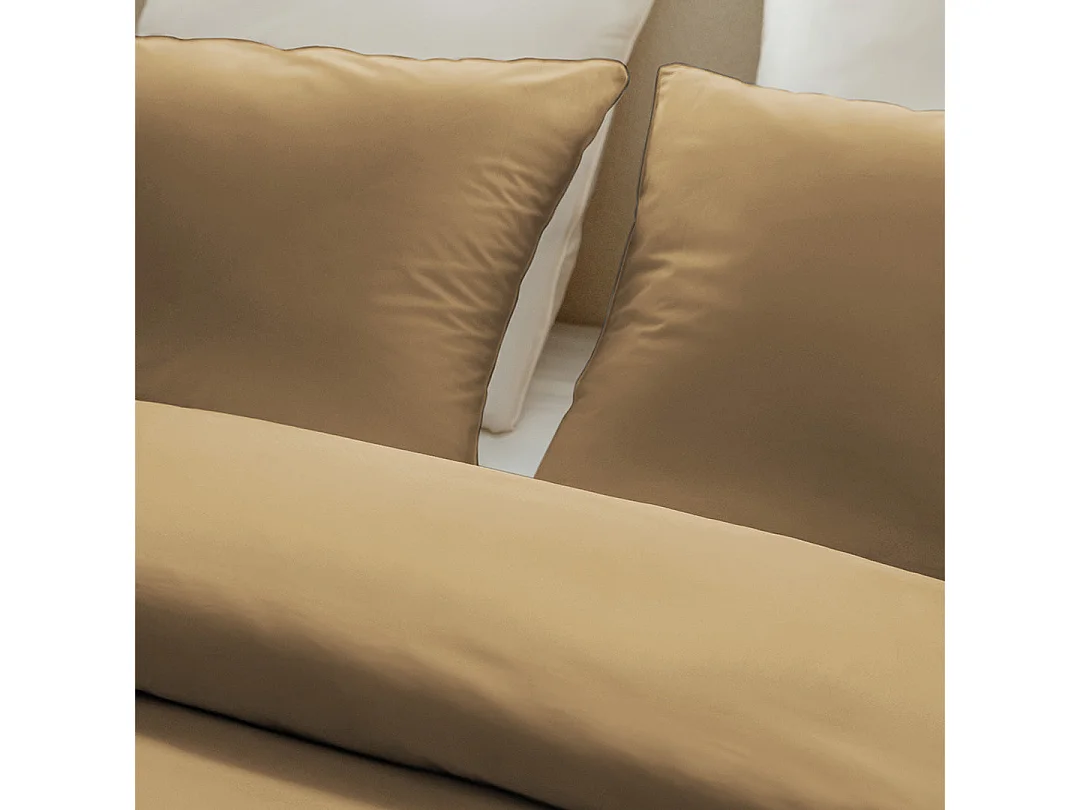 Taies d'oreillers 65x65cm - Safari - Satin de Coton
