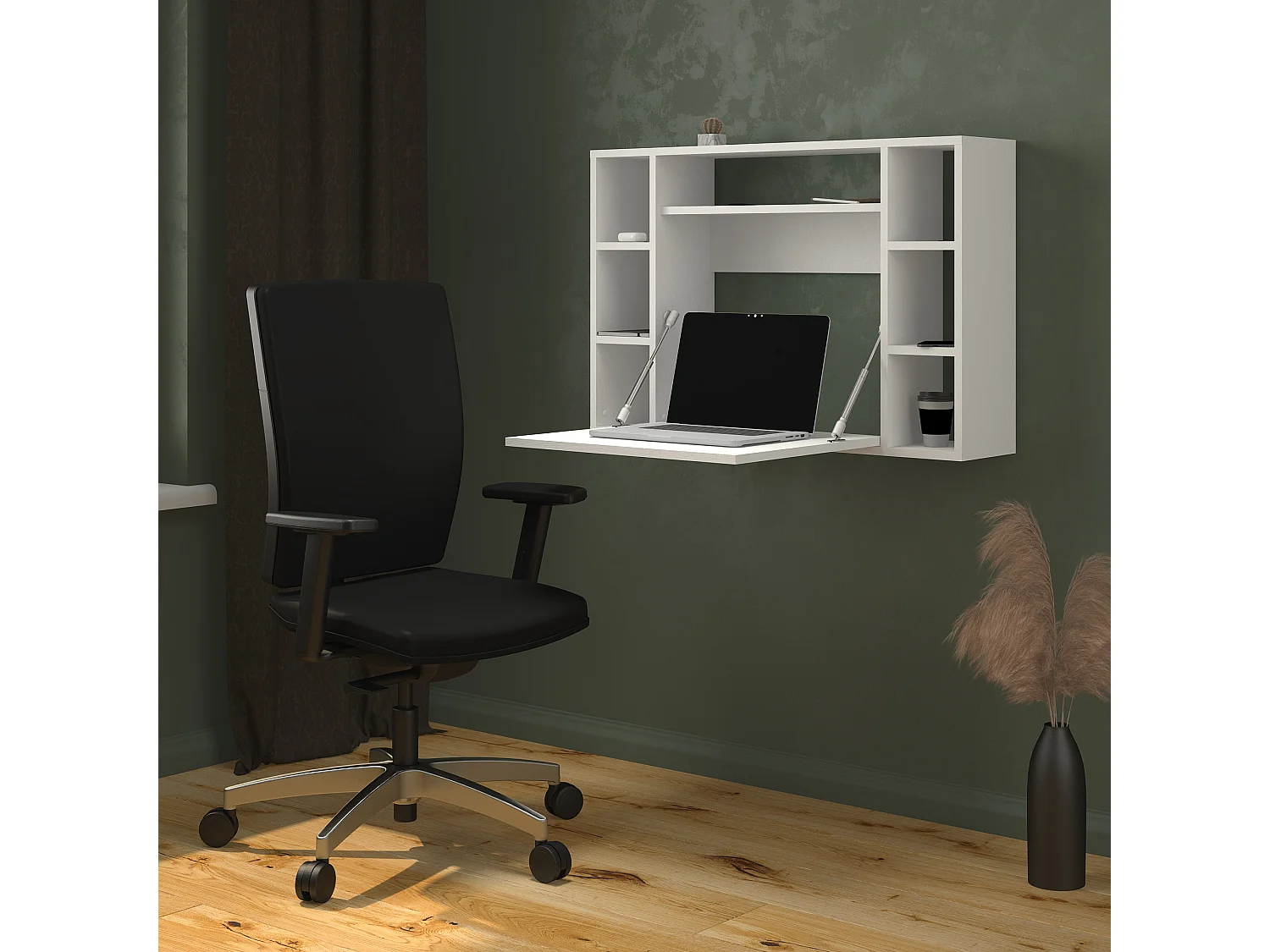 Folding desk Shefa Line Maris, white