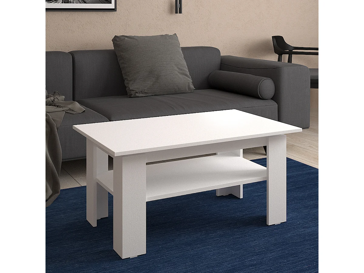 Coffee table Shefa Line Element 900 White