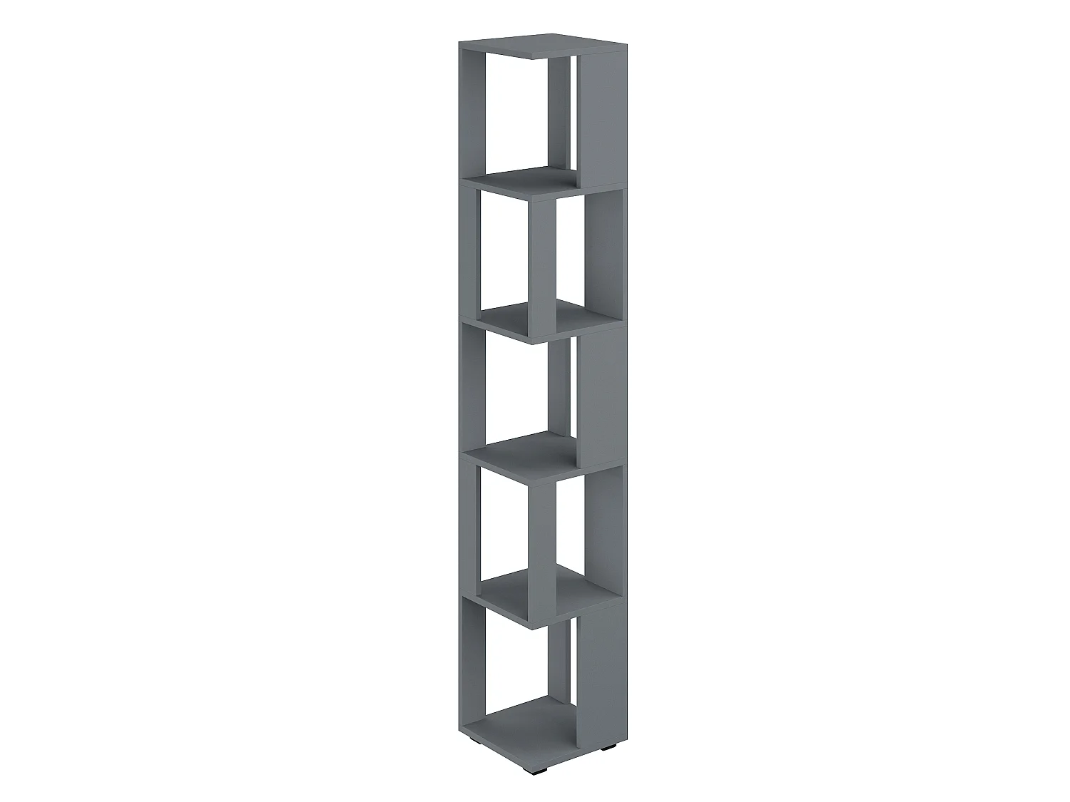 Shelving unit Shefa Line Element-5 Graphite