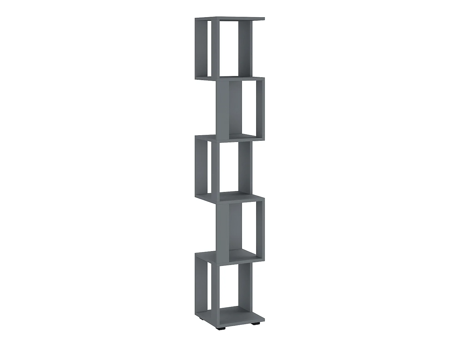 Shelving unit Shefa Line Element-5 Graphite