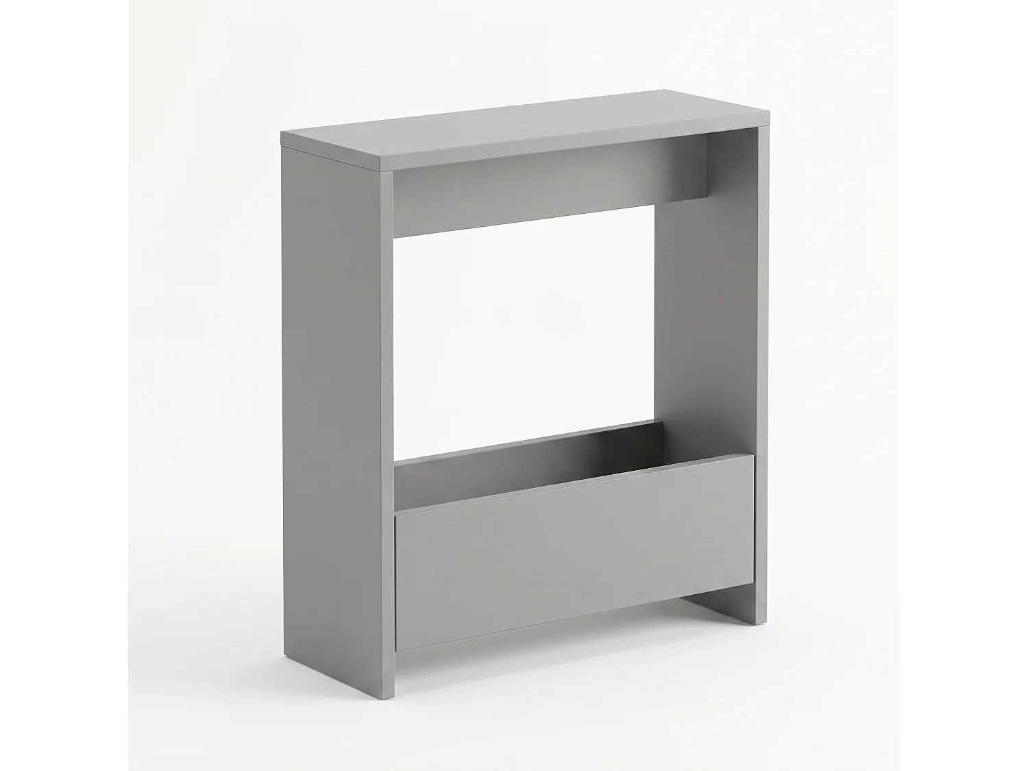 Slim Side Table Shefa Line Focus 55 Grey