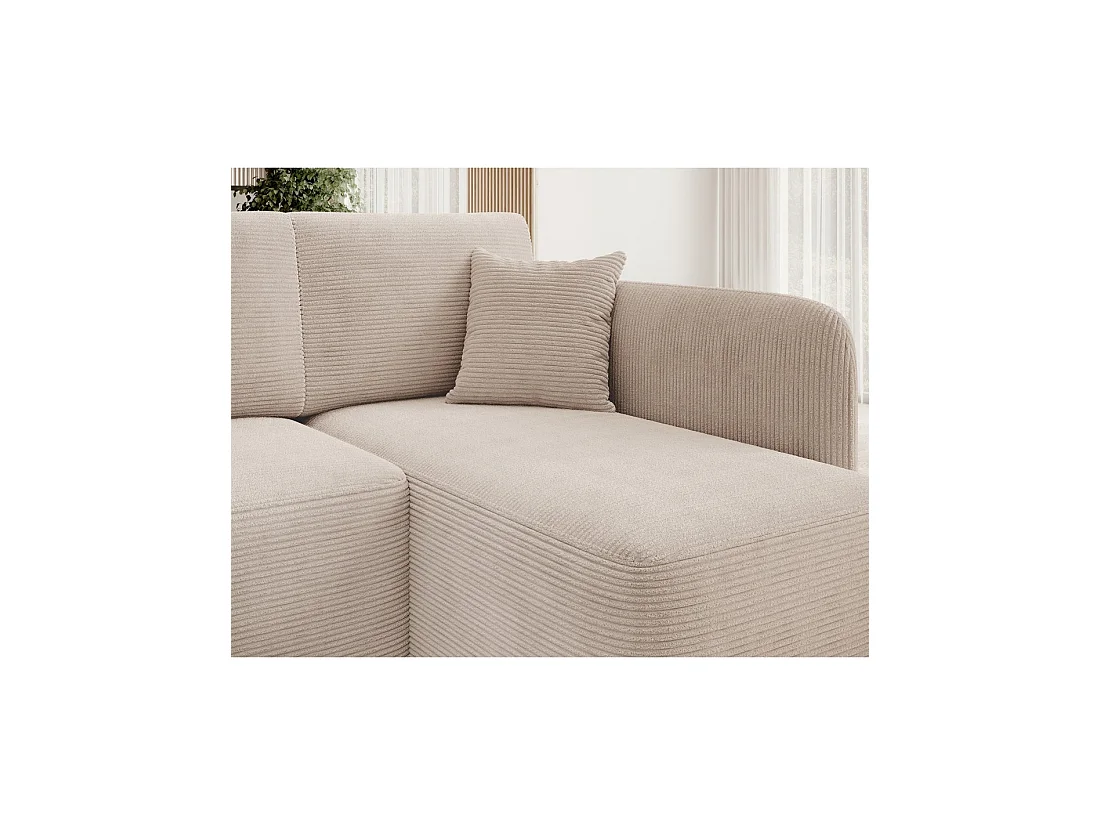 Canapé d'angle collection HEDSON coloris Beige
