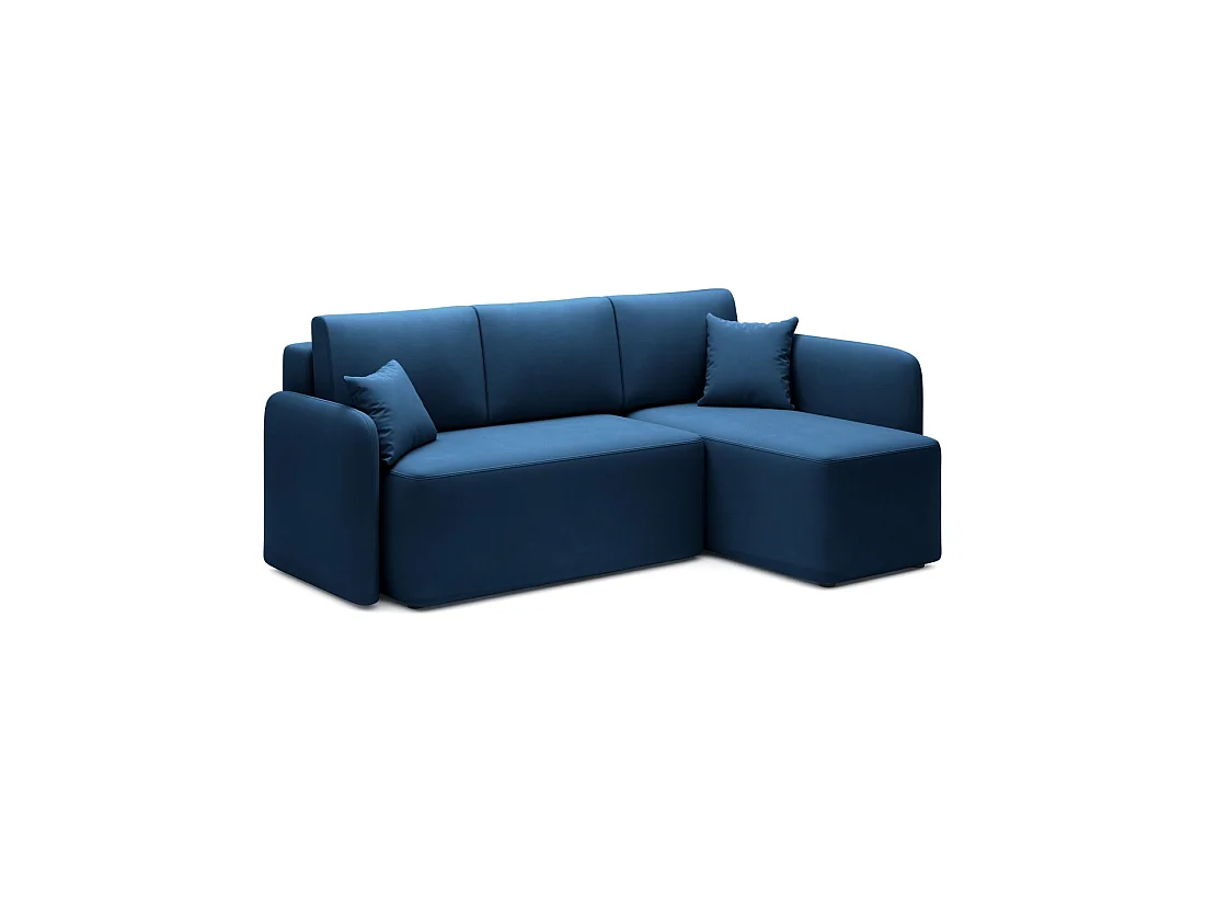 Canapé d'angle collection HEDSON coloris Bleu marine