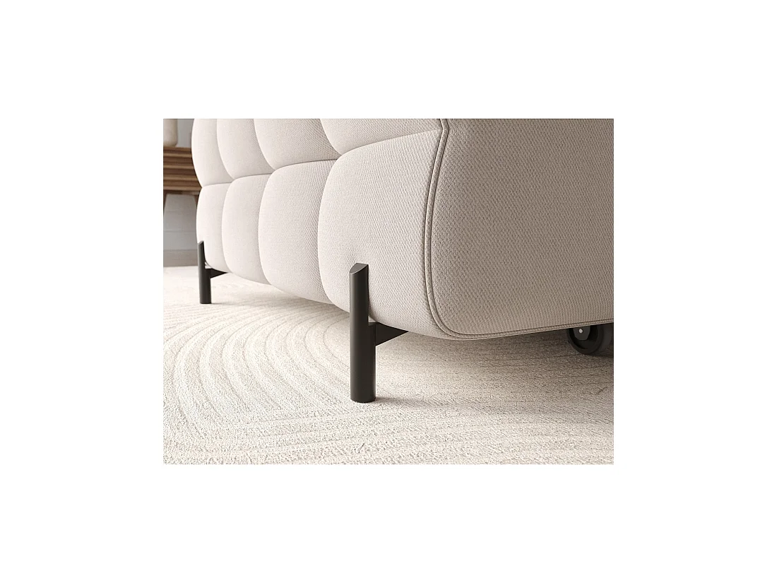 Canapé d'angle gauche convertible Beige confort premium 285x99x181cm FILTRO