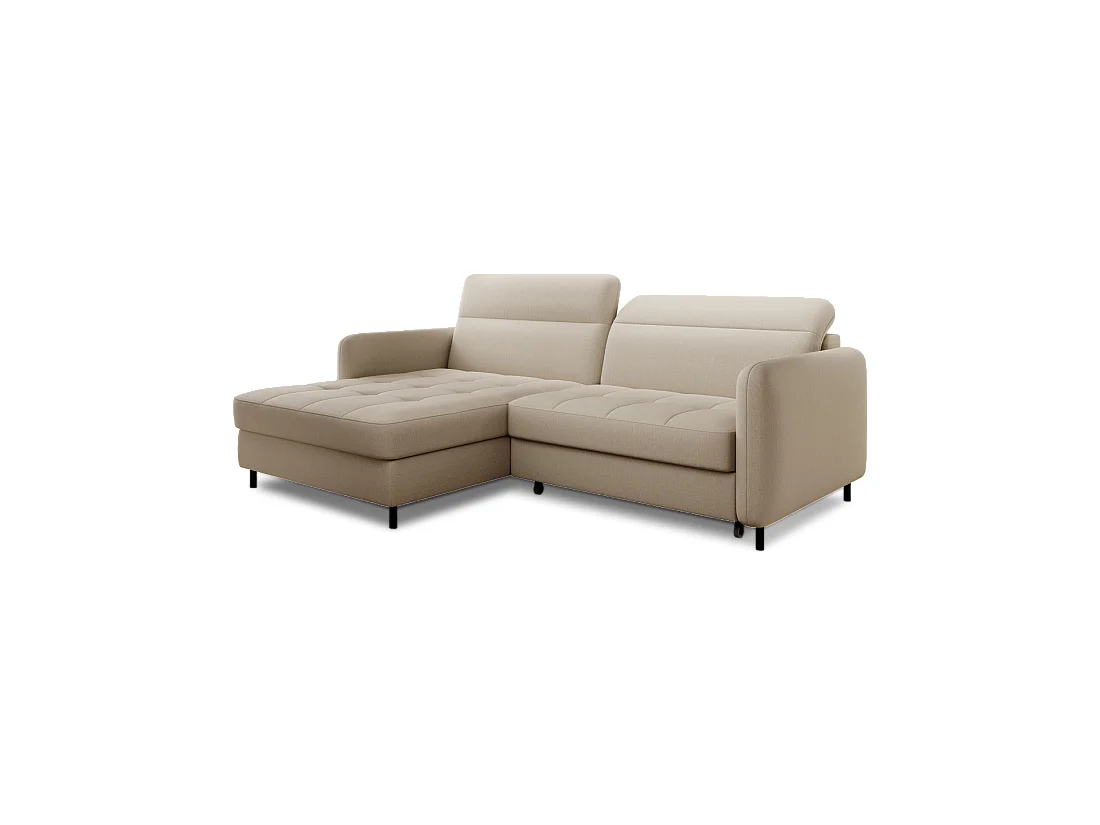 Canapé d'angle collection GOUMSI coloris Beige