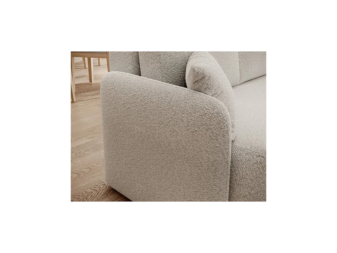 Canapé d'angle collection HEDSON coloris Blanc