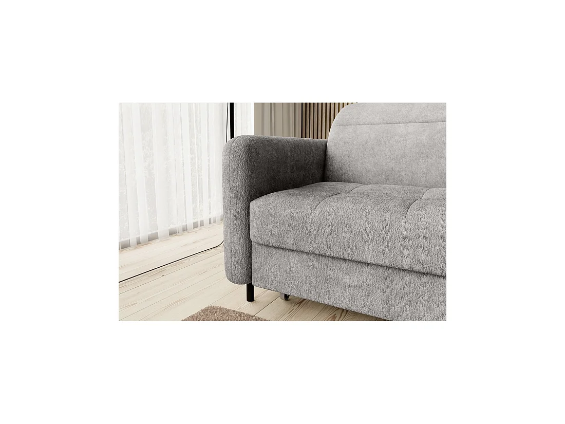 Canapé d'angle collection GOUMSI coloris Gris foncé
