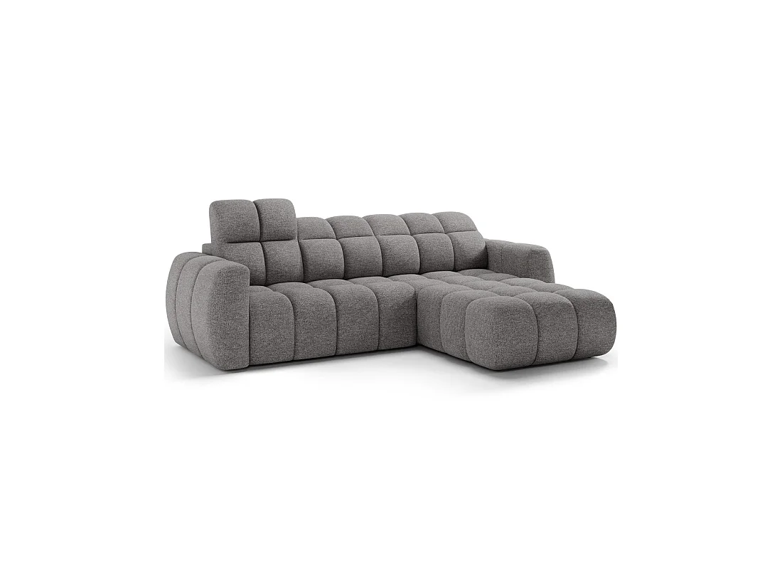Hoekbank FANOTI elektrisch 3-zits beige - rechterhoek