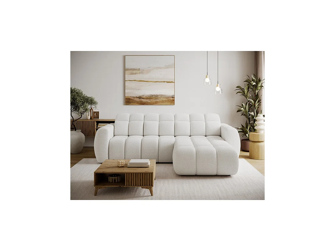 Hoekbank FANOTI 3-zits elektrisch beige – rechterhoek – versie 2