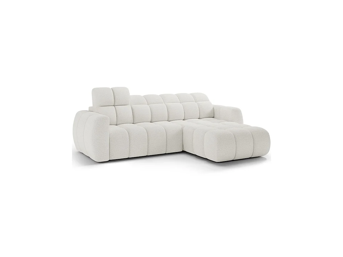 Hoekbank FANOTI 3-zits elektrisch beige – rechterhoek – versie 2