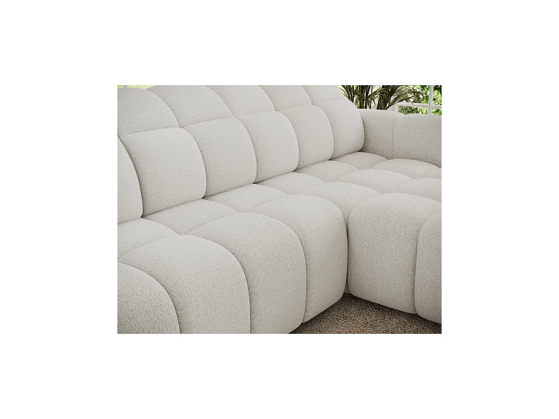 Hoekbank FANOTI 3-zits elektrisch beige – rechterhoek – versie 2