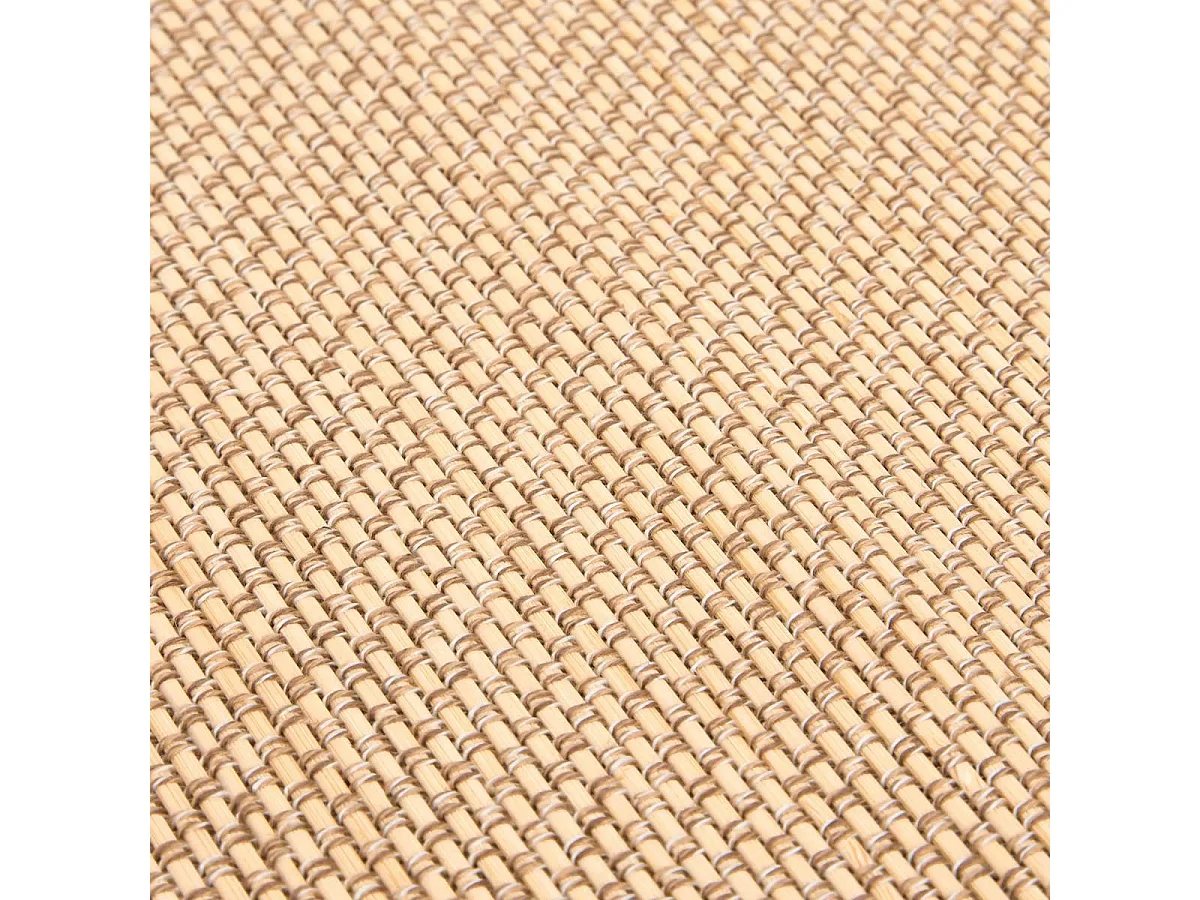 Tapis de Salle de Bain en Bambou "Stemy" 50x80cm Beige