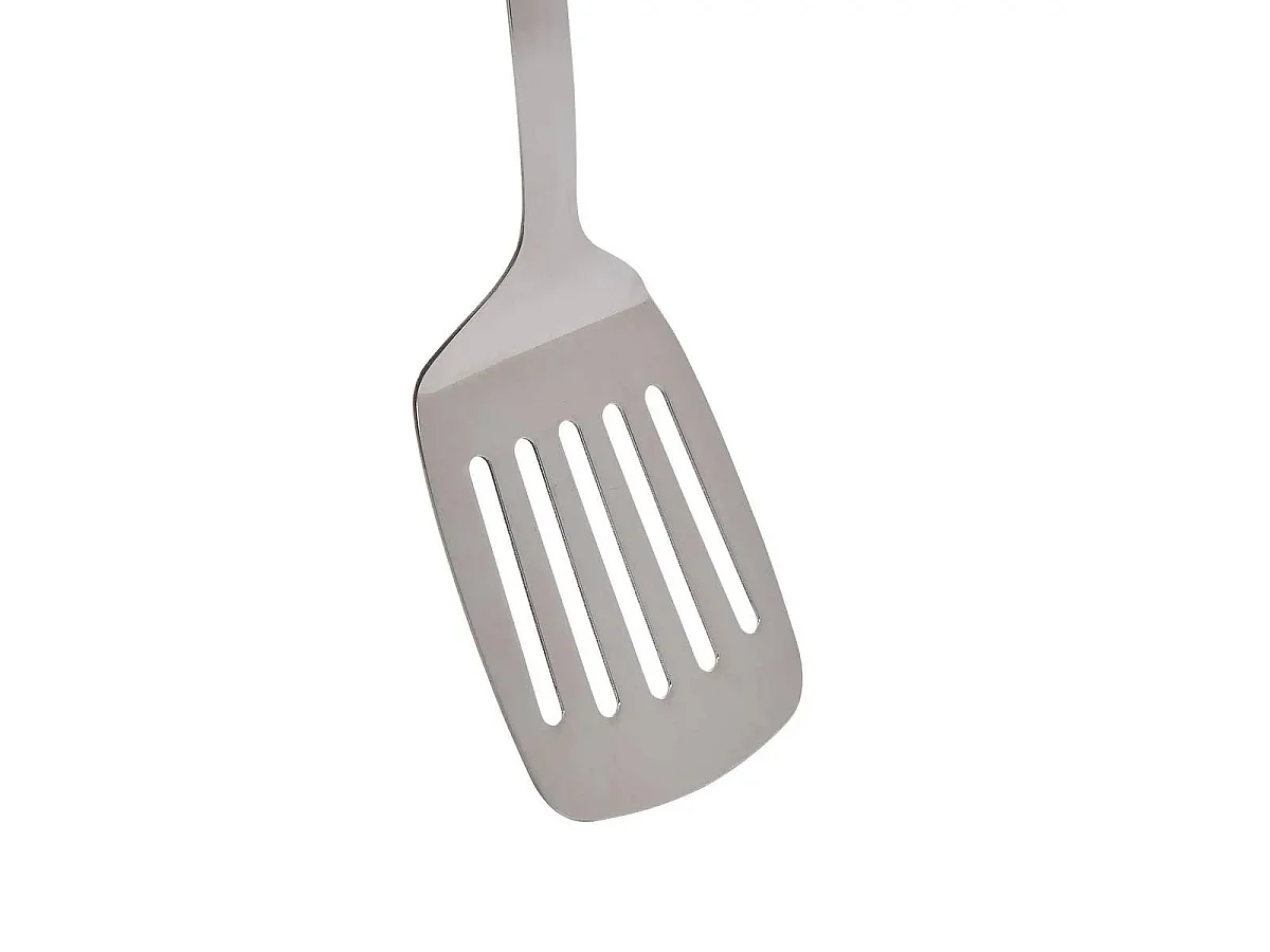 Lot de 3 Ustensiles de Cuisine "Brillance" 33cm Argent
