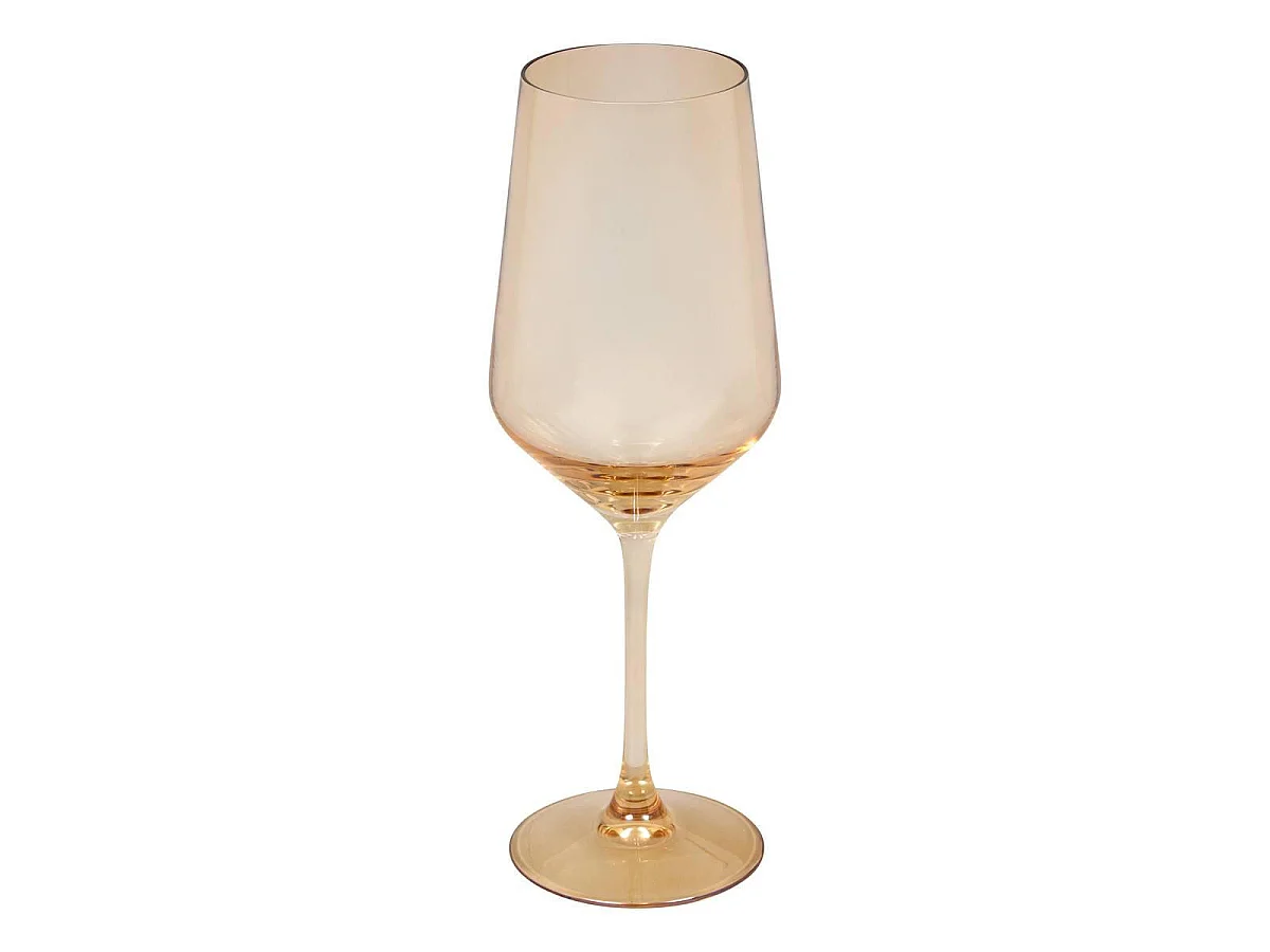 Lot de 4 Verres à Vin "Ambre" 42cl Ambre