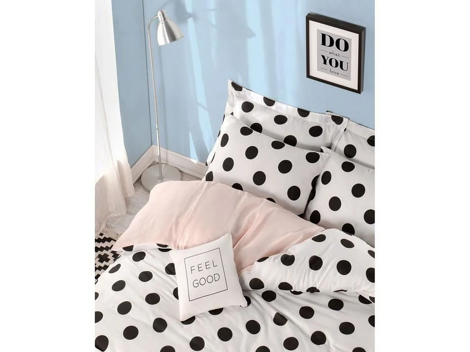 King Size Beddengoed Set - Wit Katoen-Polyester Dekbedovertrek 220 x 240 cm + 2 Kussenslopen 60 x 60 cm