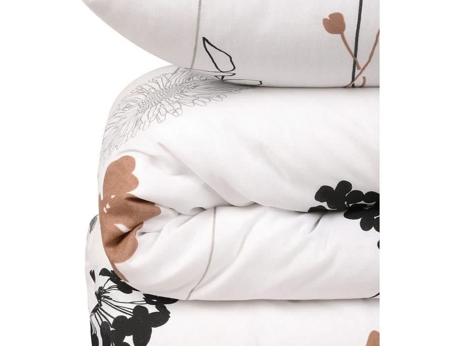 Luxe King Size Dekbedovertrek Set - 220 x 240 cm, 65% Katoen, Wit met 2 Kussenslopen 60 x 60 cm