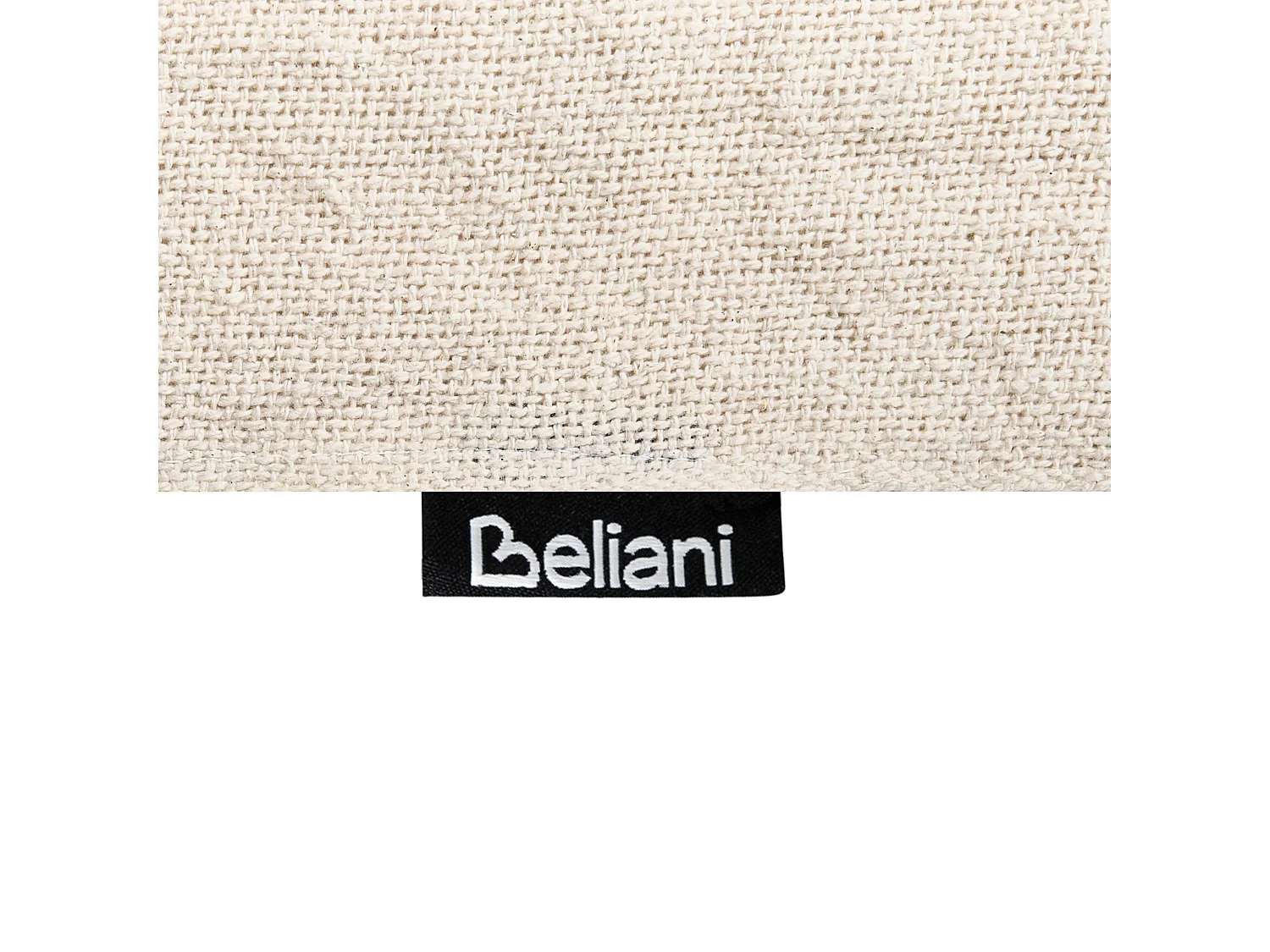 Couverture KHARI Coton 200 x 200 cm Beige clair