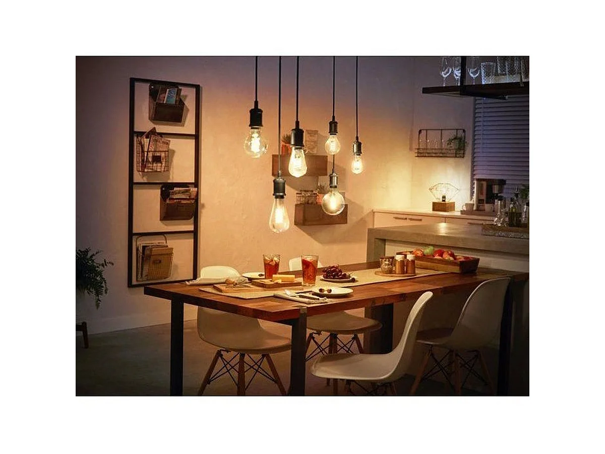 Philips Hue Filament White A60 E27 ampoule LED connectée 7W (550 lm) 2100K