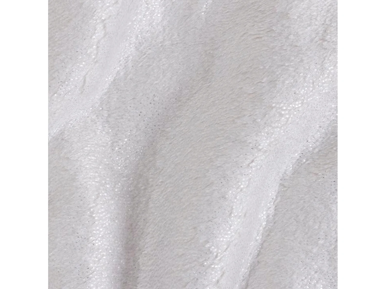 Couverture plaid blanc cassé 180x220cm DENARLA - SACASA