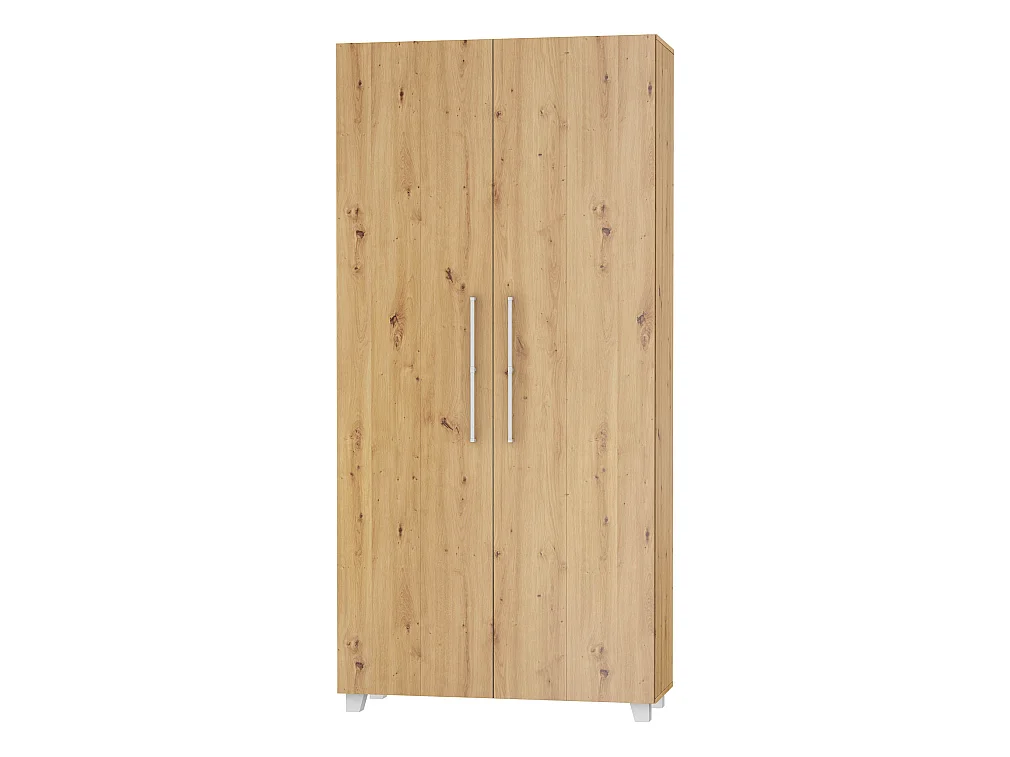 Letto a scomparsa verticale TEDDY 90 x 200 cm rovere artisan con rete