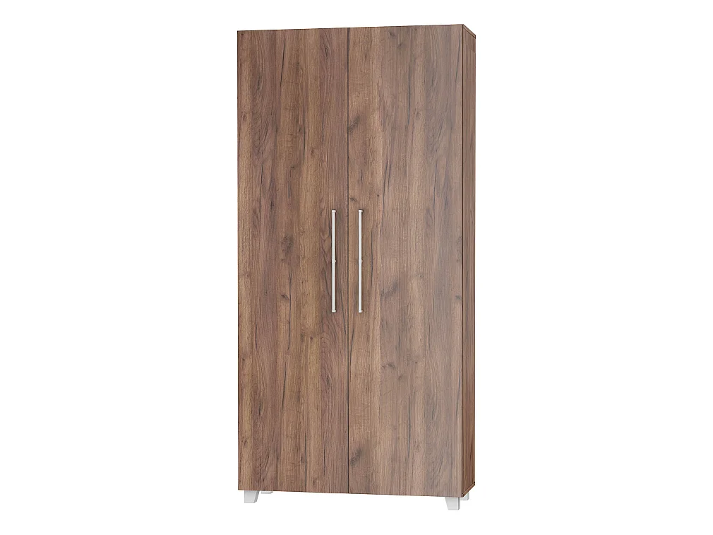 Letto a scomparsa verticale TEDDY 90 x 200 cm rovere craft tobacco con rete