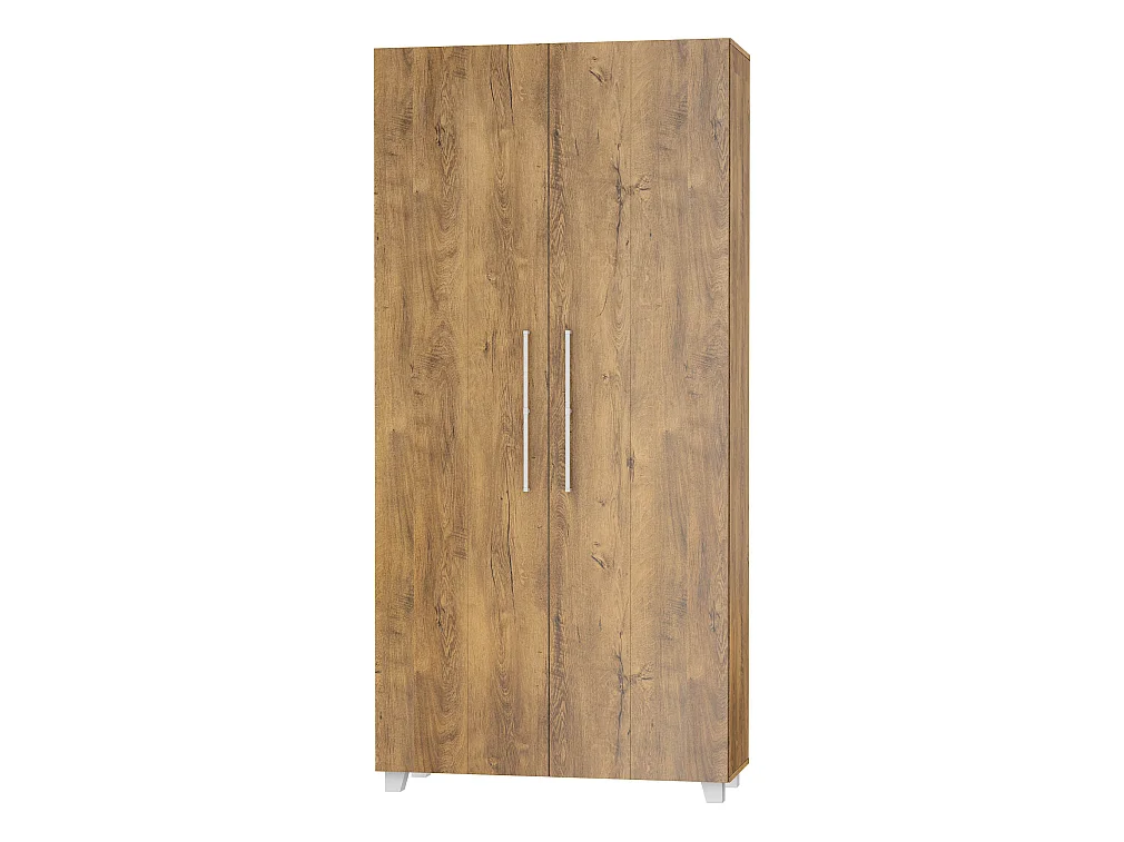 Letto a scomparsa verticale TEDDY 90 x 200 cm rovere borgogna con rete