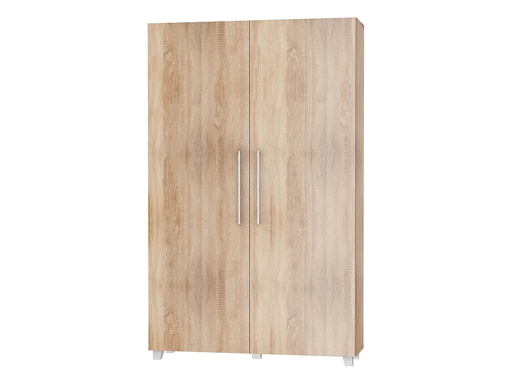 Lit escamotable vertical TEDDY 120 x 200 cm chêne sonoma avec sommier