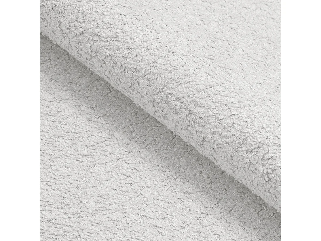 FURNISTAR Gestoffeerd bed MIA met opbergruimte 140x200|Bubble bed|Tweepersoonsbed met opbergruimte|Lattenbodem|Boxspringlook|zonder matras-Wit