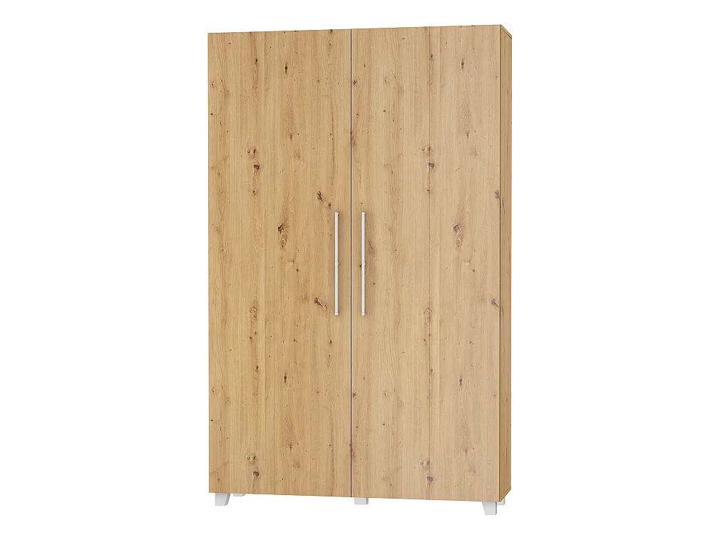 Lit escamotable vertical TEDDY 120 x 200 cm chêne artisan avec sommier