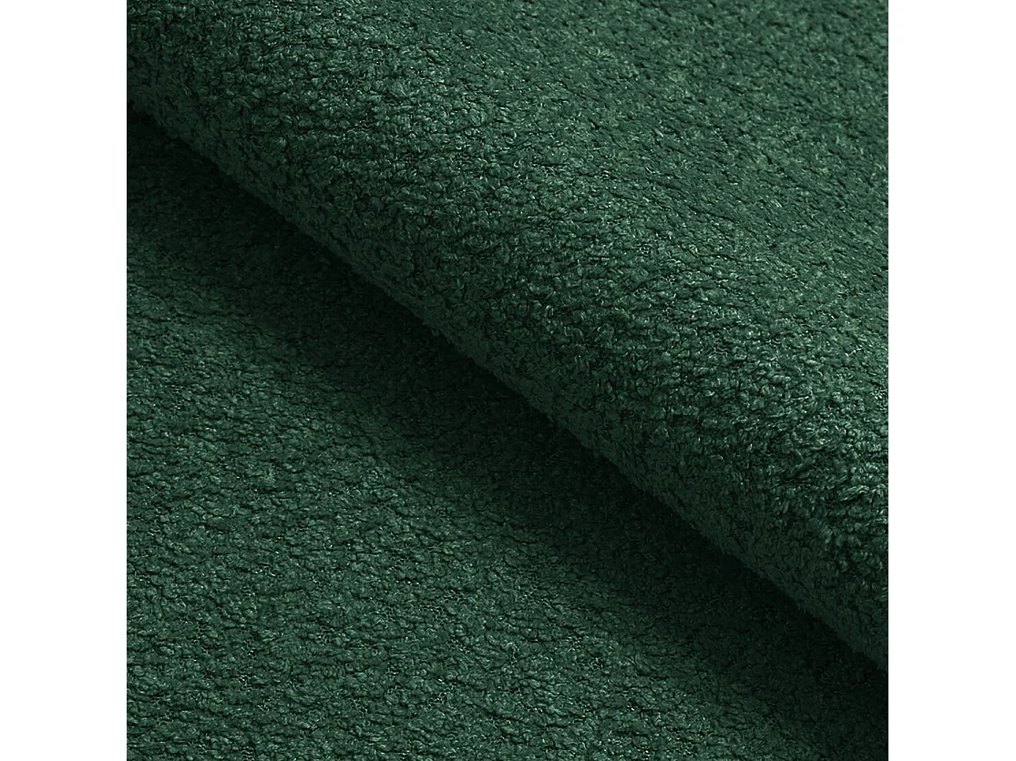 FURNISTAR Gestoffeerd bed MIA met opbergruimte 200x200|Bubble bed|Tweepersoonsbed met opbergruimte|Lattenbodem|Boxspringlook|zonder matras-Groen