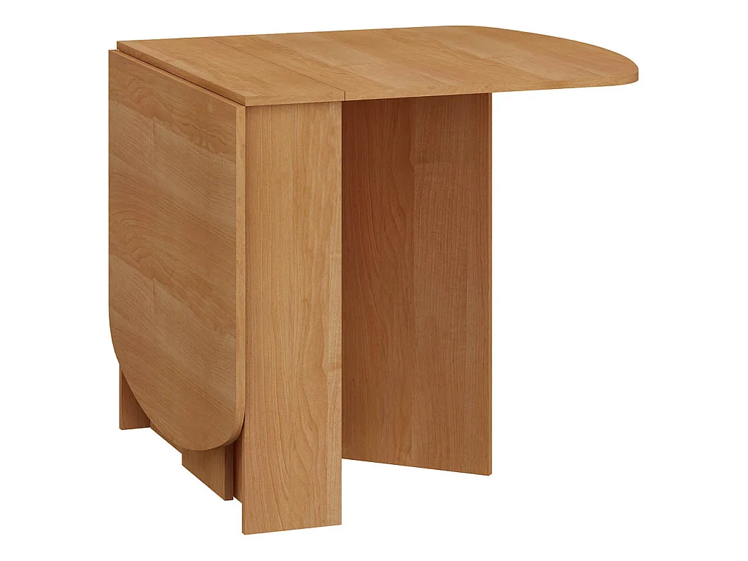 Klapbord HOMI MINI 2 22-150 cm med oval bordplade - el