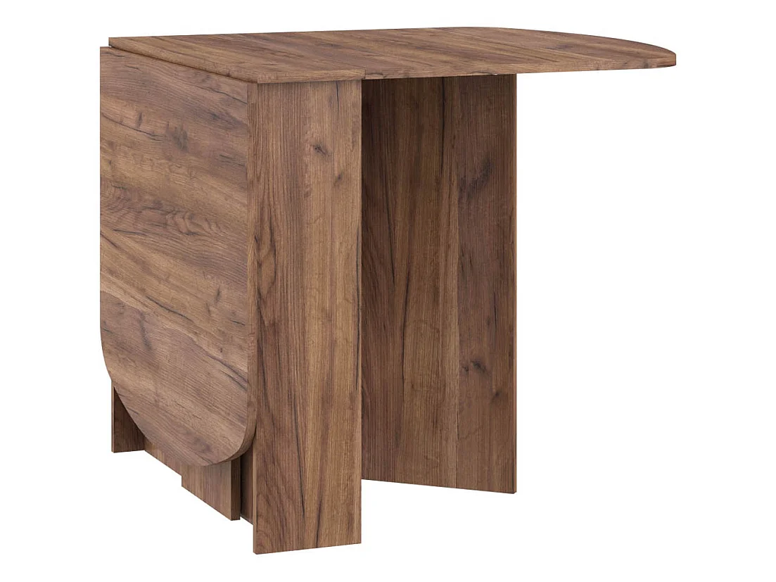 Klapbord HOMI MINI 2 22-150 cm med oval bordplade - Craft Tobacco eg