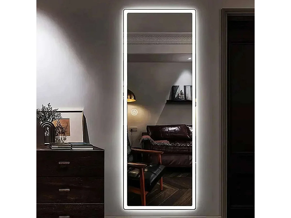 Miroir led de dressing sensitif 1600 x 500 mm, Graphe