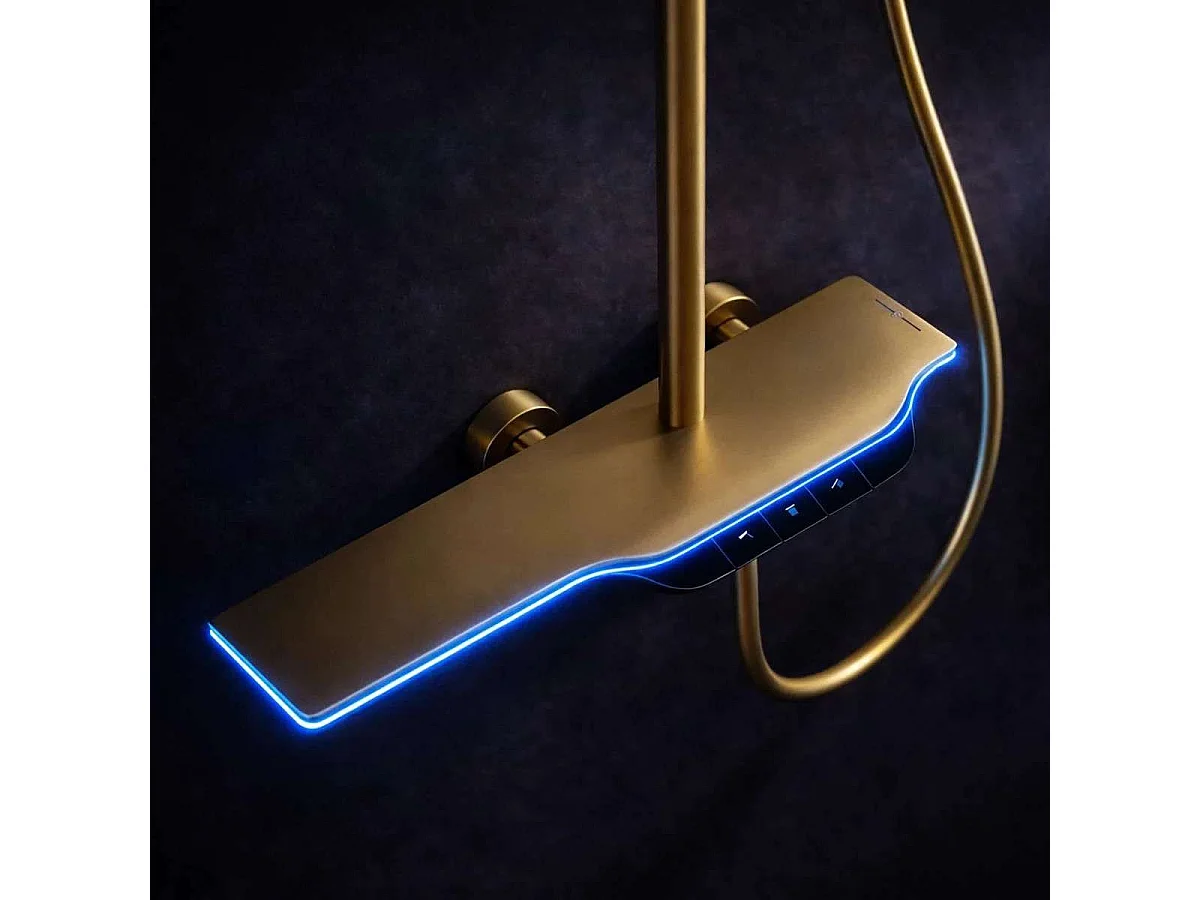 Colonne de douche à LED, thermostatique numérique – Mexico