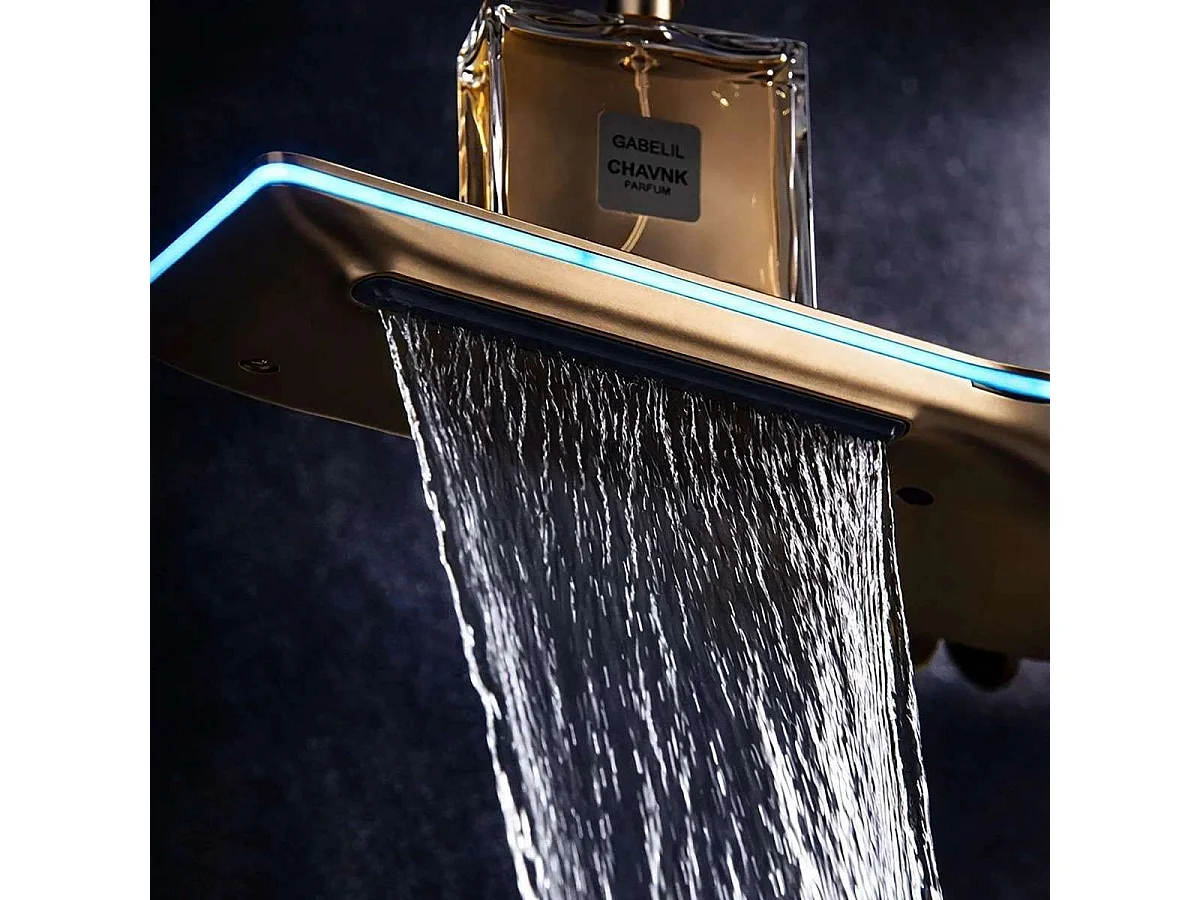 Colonne de douche à LED, thermostatique numérique – Mexico