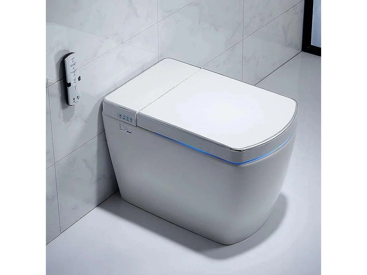 Toilette japonaise connectée lavante avec siège chauffant