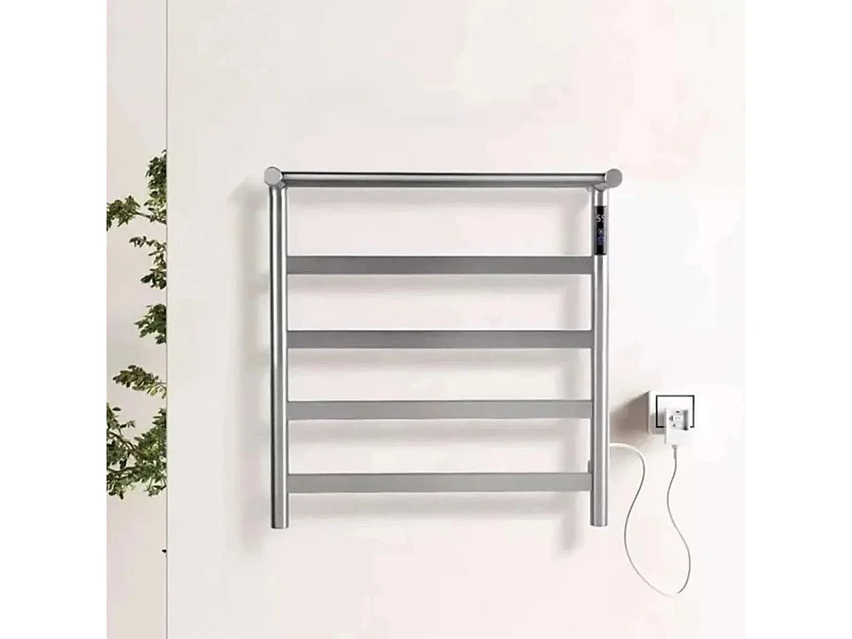 Sèche serviettes électrique 250w gun métal, Gun