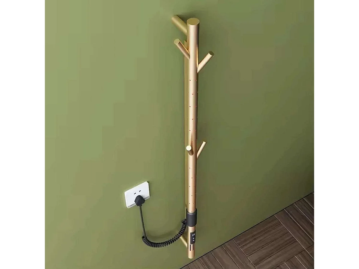 Sèche serviette électrique 280w doré ,Dojo