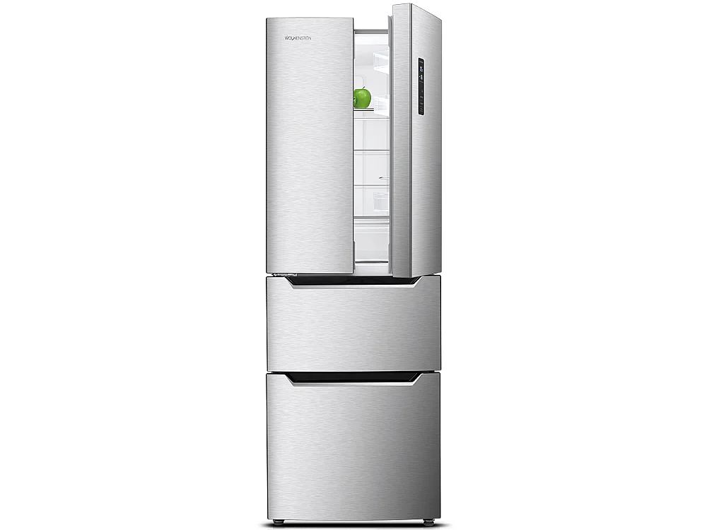 Wolkenstein French-Door Kühl-Gefrierkombination FD351.4A++NF IX EEK E (A bis G)
