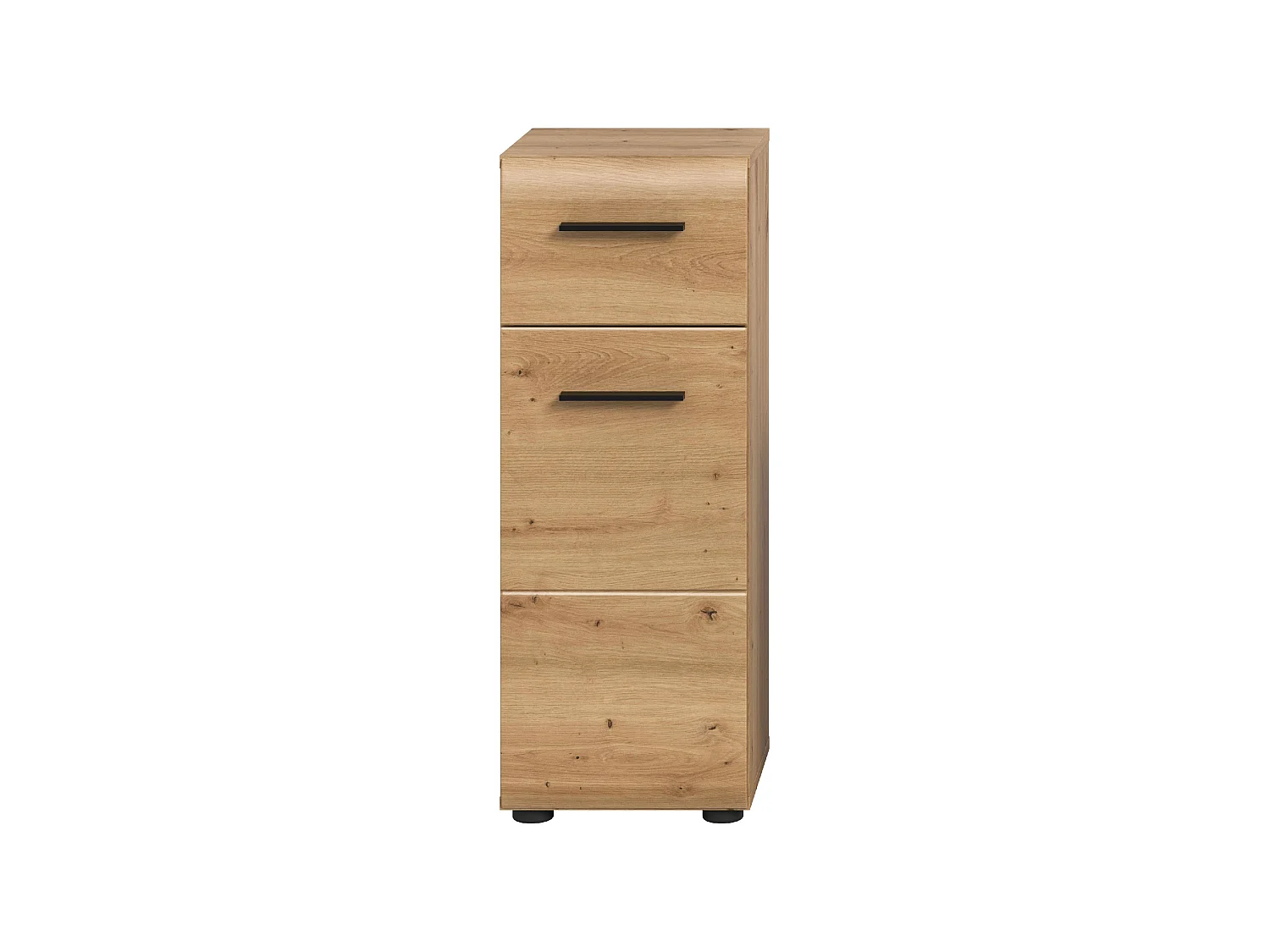 Ice armoire de salle de bain 1 porte, 1 tiroir chêne décor.