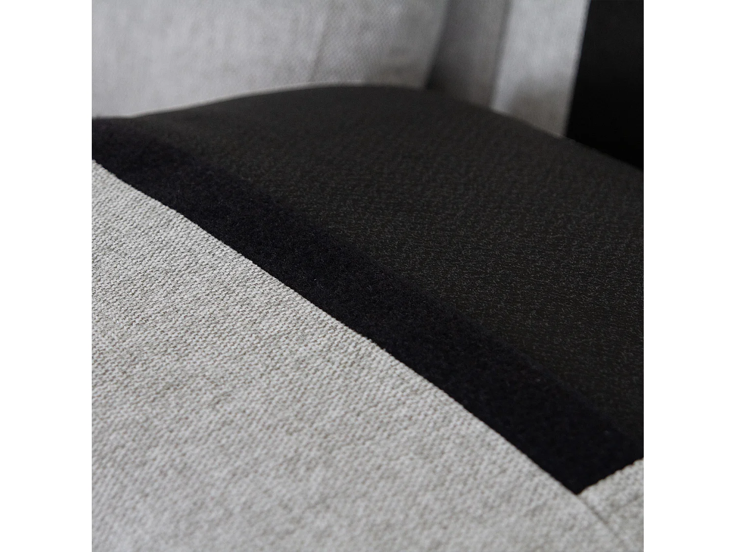 Jasper Light Grey Universal Corner Sofa Reversible Chaise Woven Fabric