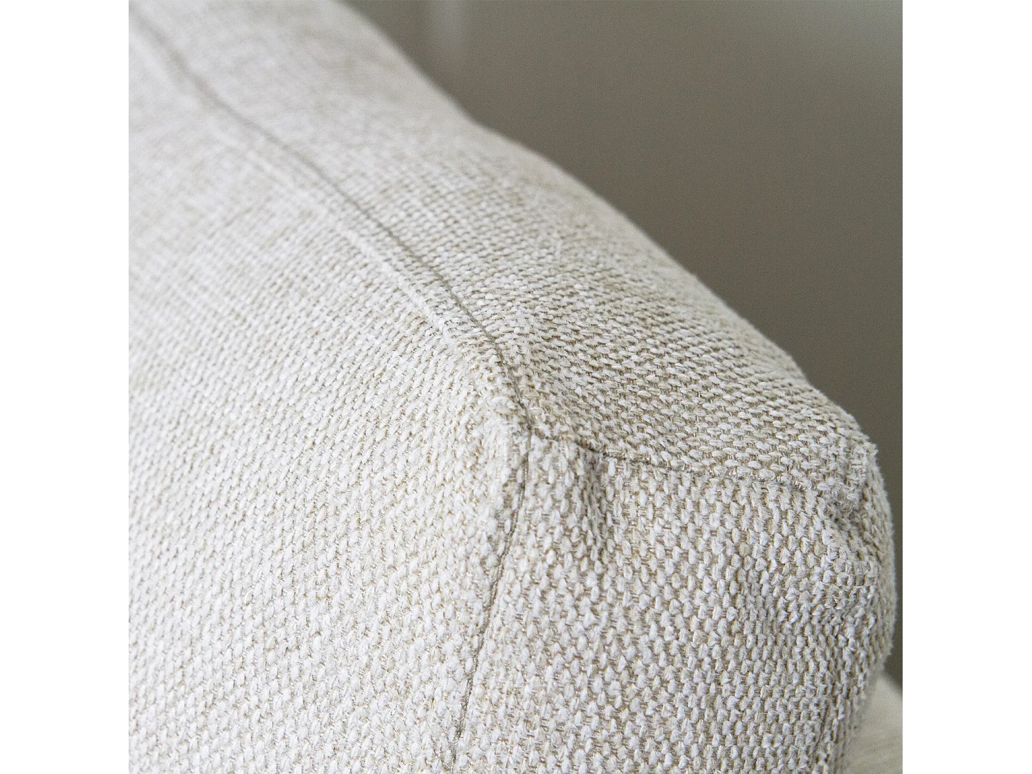 Jasper Beige Universal Corner Sofa Reversible Chaise Woven Fabric